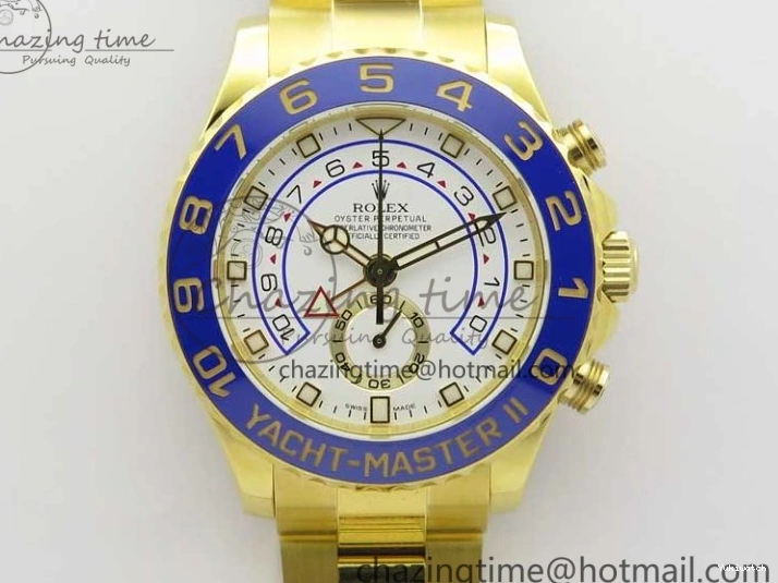 Ceramic 116688 JF baselworld Bracelet YG YG 2017 Blue 1:1 II on YachtMaster A7750 Best Edition 0517